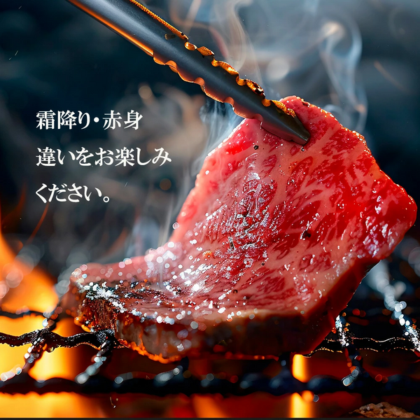 【冷凍】雪降り和牛尾花沢お祝い重焼肉用